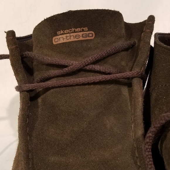 Sketchers On-the-Go Suede Walking Shoes, Men's sz 9 - Picture 6 of 6